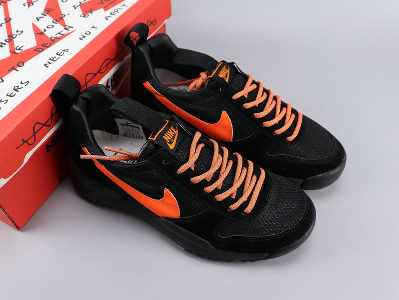 Nike City LOOP NASA Black Orange Shoes - Click Image to Close